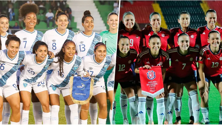 Los resultados que necesitan Guatemala y Costa Rica para clasificar directo a la Copa Oro Femenina 2024