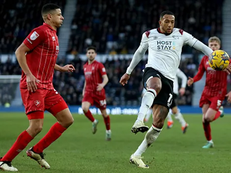 Nathaniel Méndez-Laing dio dos asistencias en la remontada del Derby County (VIDEO)