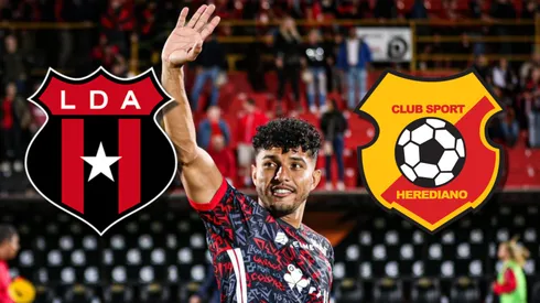 Johan Venegas está entre Alajuelense y Herediano. (Foto: Everardo Herrera)