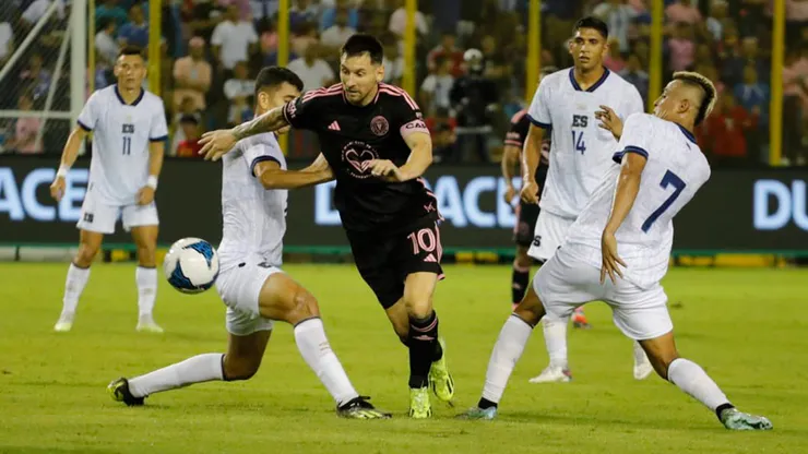 El Salvador e Inter Miami empataron en un partido donde Mario González fue la figura