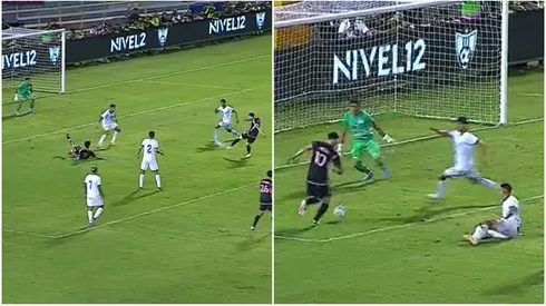 Las dos espectaculares atajadas de Mario González a Lionel Messi en El Salvador vs Inter Miami