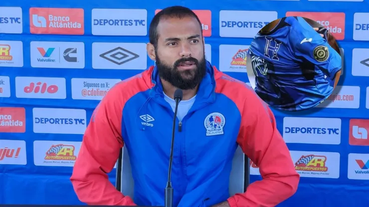 Edrick Menjívar habló de un nuevo refuerzo de Olimpia. (Foto: Deportes TVC)