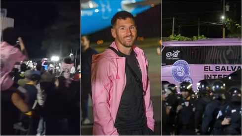 Lionel Messi llegó a El Salvador: así fue el multitudinario recibimiento a Inter Miami.