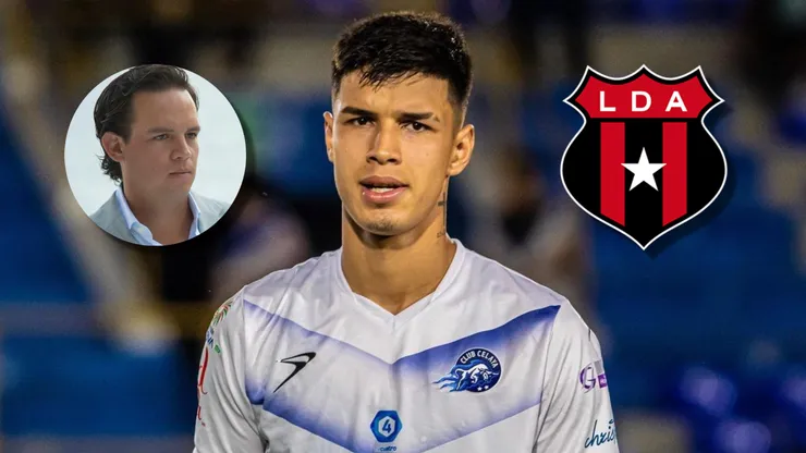 Javier San Román se mostró muy molesto con Lesme y Alajuelense. (Foto: Everardo Herrera)