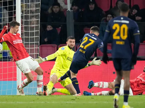 Manfred Ugalde le marcó al PSV Eindhoven en la Copa de Países Bajos (VIDEO)