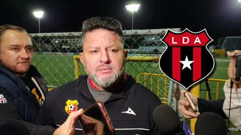 Jafet Soto volvió a arremeter contra Alajuelense. (Foto: TD Más)