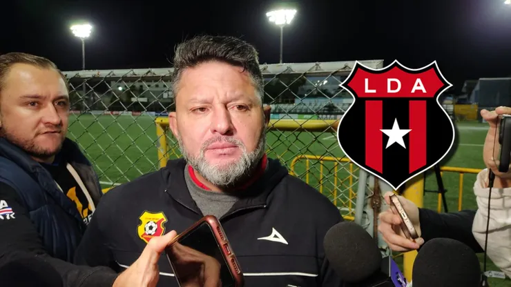Jafet Soto volvió a arremeter contra Alajuelense. (Foto: TD Más)