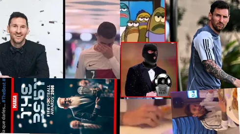 Los mejores memes que dejó el premio The Best 2023 ganado por Lionel Messi