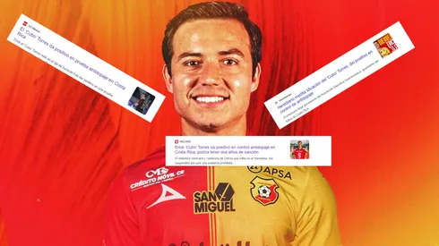 Así reaccionaron los medios en México tras el dopaje de Erick Torres en Costa Rica