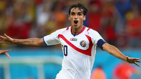 Bryan Ruiz. ex capitán del seleccionaco costarricense