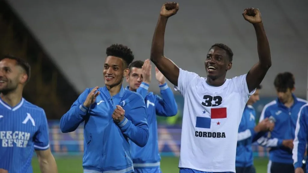 José Córdoba se ganó la titularidad en Levski Sofia (Levski)