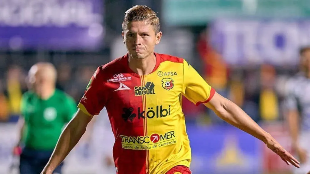 Jesús Godínez fue el máximo goleador del Apertura 2023 (Foto: Prensa Herediano)