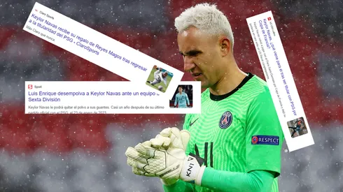 La reacción de los medios internacionales tras el regreso de Keylor Navas en el PSG