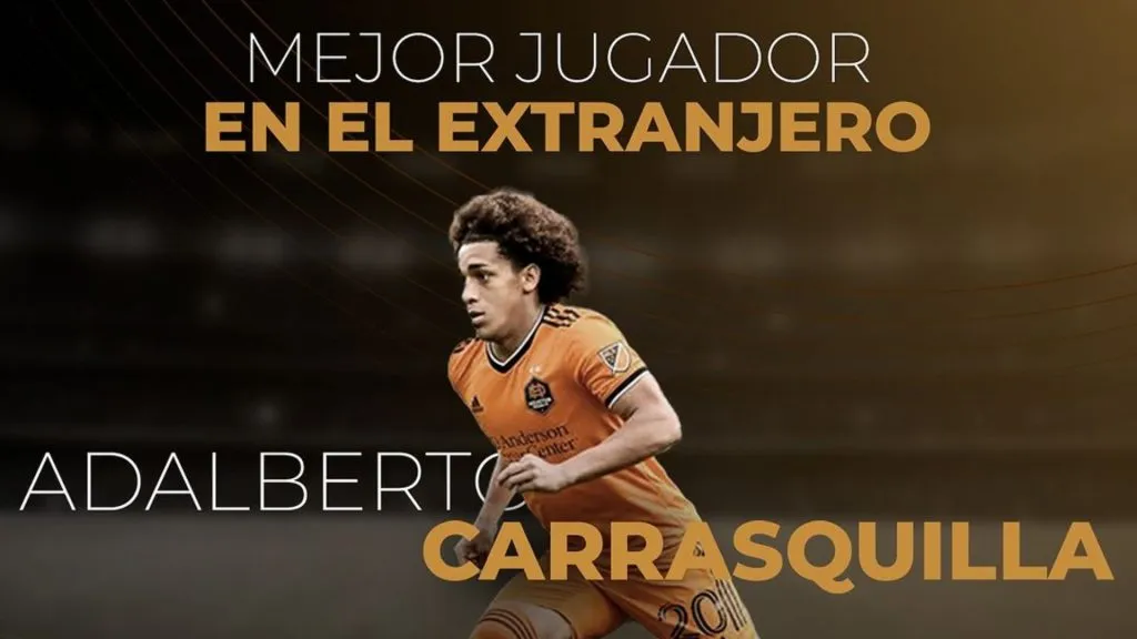 Adalberto Carrasquilla fue premiado como el mejor jugador panameño en el extranjero (Afutpa)
