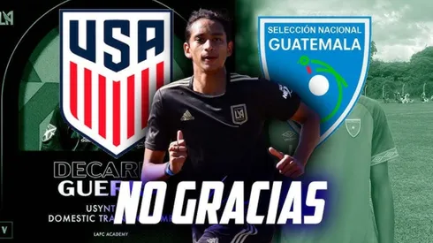 Jugador de LAFC es convocado por la Sub-20 de Guatemala y se olvida de Estados Unidos