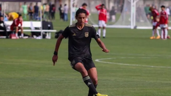 DeCarlo Guerra con LAFC