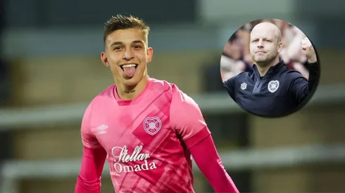 Quedan pocos meses para que se le termine el préstamo a Vargas en el Hearts.