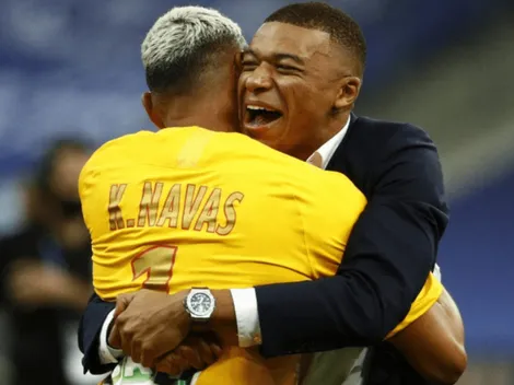 El peculiar momento que vivió Keylor Navas con Kylian Mbappé en PSG [VIDEO]