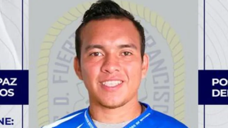 Paz fue anunciado por el club