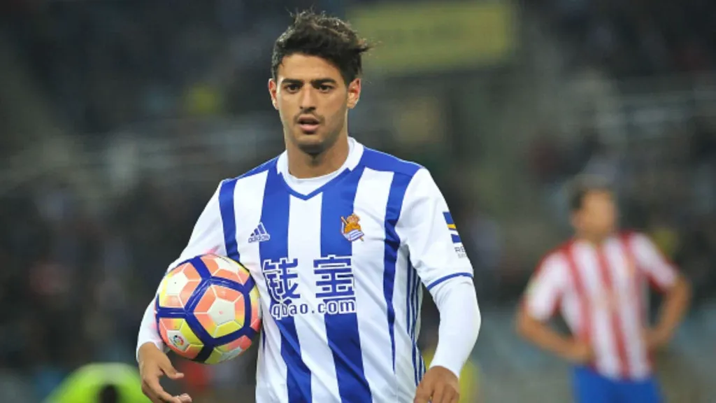 Carlos Vela con la Real Sociedad