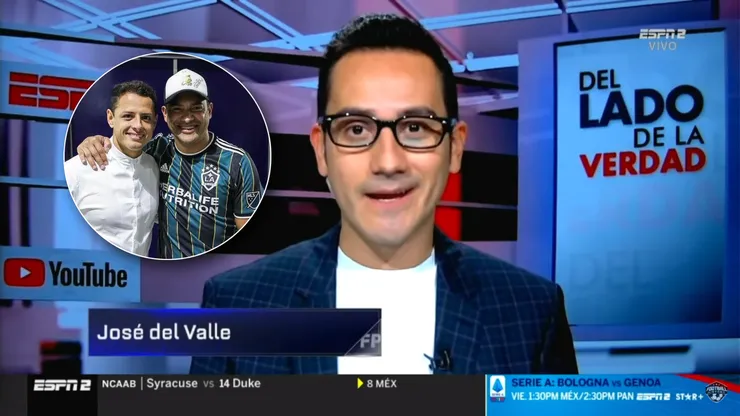 José del Valle le tiró a Chicharito: "Pescadito Ruiz sí llevó a LA Galaxy a la tierra prometida".