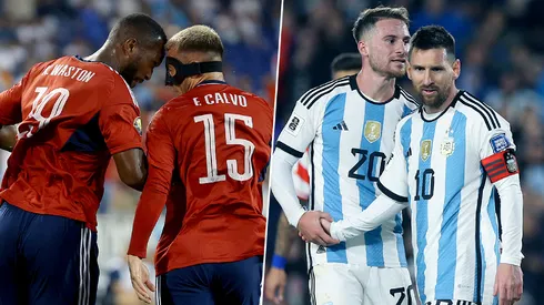 Costa Rica y Argentina se cruzaron en varias oportunidades. (Getty Images)