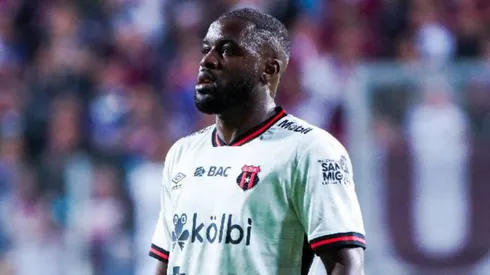 Joel Campbell defendió el juego de Alajuelense contra Herediano. (Teletica Deportes)