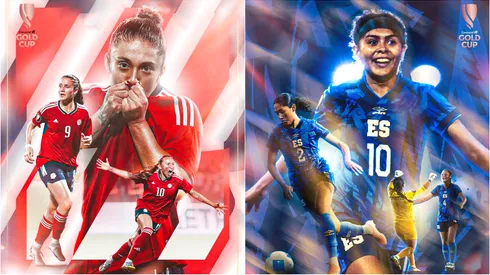 Copa Oro W 2024: la tabla de posiciones EN VIVO del Grupo C de Costa Rica y El Salvador.