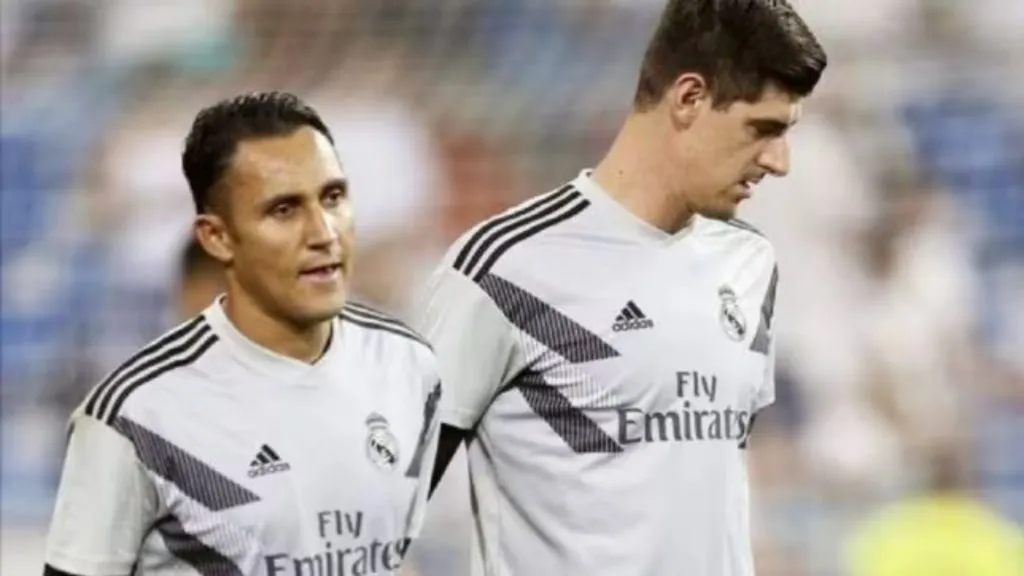 Keylor Navas y Thibaut Courtois