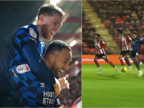 Nathaniel Mendez-Laing se lució con gol y asistencia en Derby County (VIDEO)