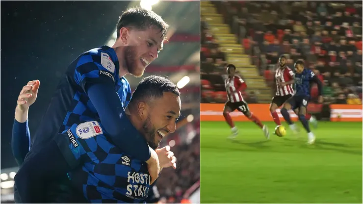 Nathaniel Mendez-Laing se lució con gol y asistencia en Derby County.