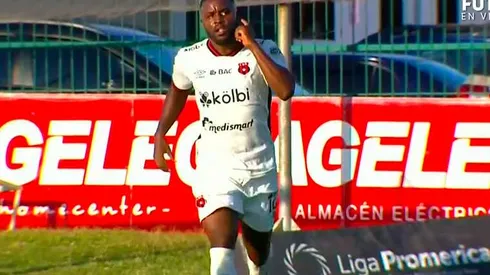 Así fue la polémica celebración de Joel Campbell ante Municipal Grecia [VIDEO]