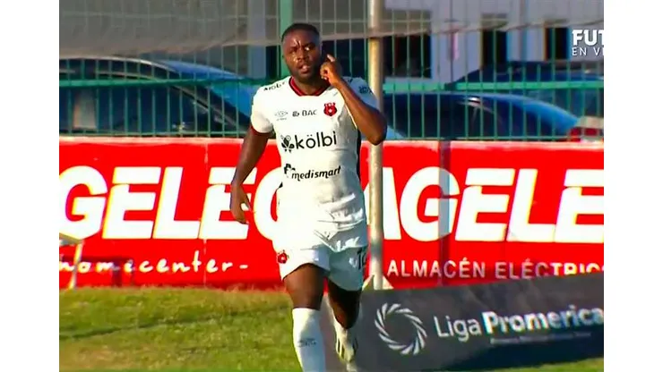 Así fue la polémica celebración de Joel Campbell ante Municipal Grecia [VIDEO]