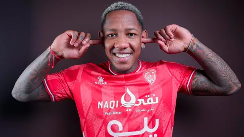 Romell Quioto fue presentado como nuevo jugador del Al-Arabi SC de Arabia Saudita