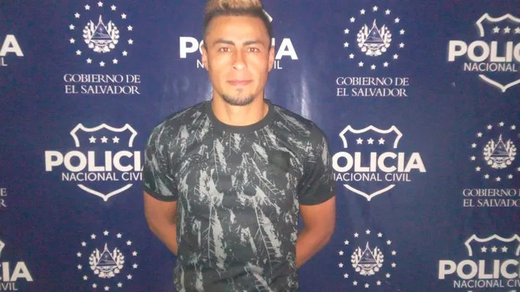 Darwin Cerén fue detenido por la policía de El Salvador