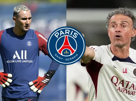 La inesperada decisión que tomó Luis Enrique con Keylor Navas en PSG
