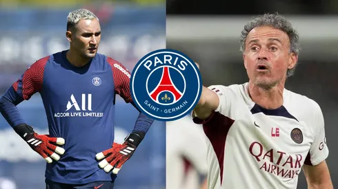 Desde Francia no se esperaban la decisión que tomó Luis Enrique con Keylor Navas en PSG