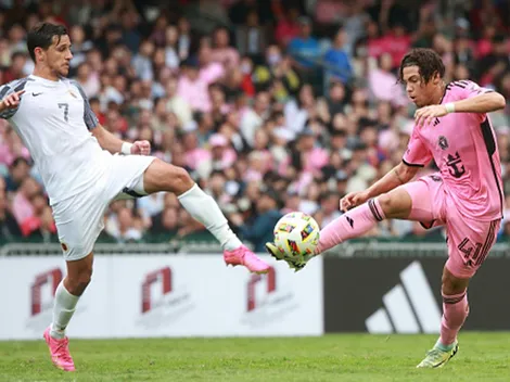 David Ruiz jugó en el primer triunfo del Inter Miami en la pretemporada