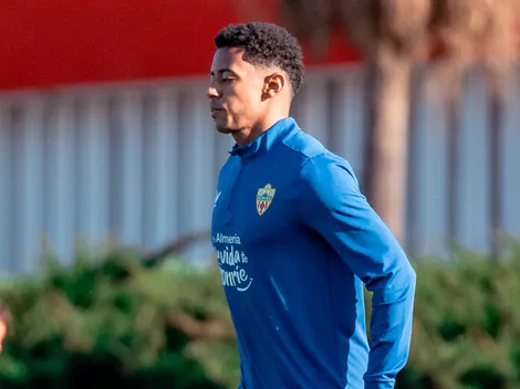 Choco Lozano jugará su primer partido con Almería ante uno de los grandes de La Liga