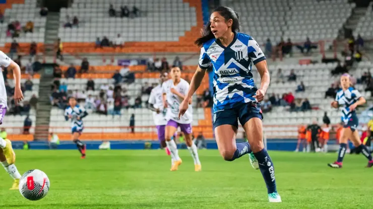 Ana Lucía Martínez brilló con un gol y una asistencia para Monterrey de México (Video)