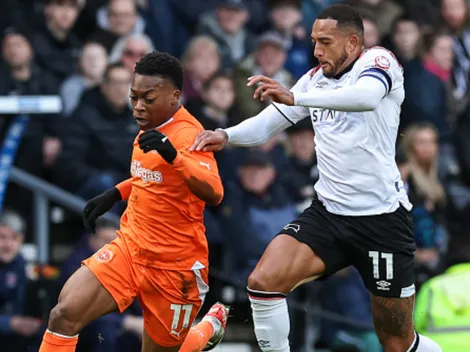 Nathaniel Méndez-Laing fue capitán en la victoria de Derby County por la League One de Inglaterra