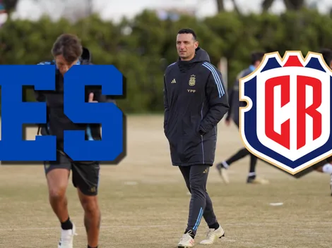 Argentina va por un récord contra El Salvador y Costa Rica