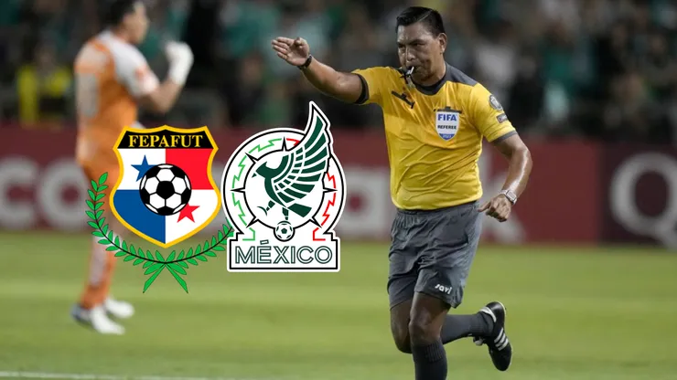 Árbitro guatemalteco se encargará del partido de Panamá vs México por el Final Four