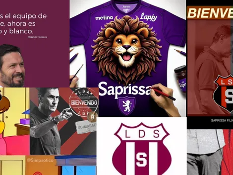 Hinchas del Saprissa se burlan de Alajuelense tras presentar a su nuevo entrenador 