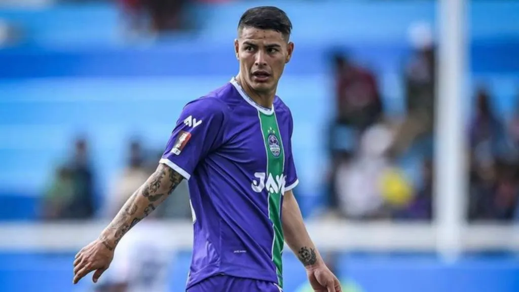 Kevin Santamaría no suma minutos en Comerciantes Unidos. (Foto: Infobae)