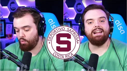 Ibai Llanos habló sobre el fútbol de Costa Rica y destacó a Saprissa.
