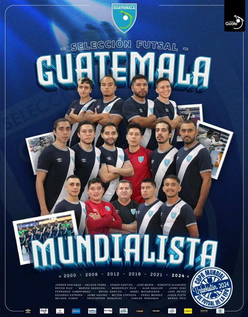 Guatemala al Mundial de Futsal