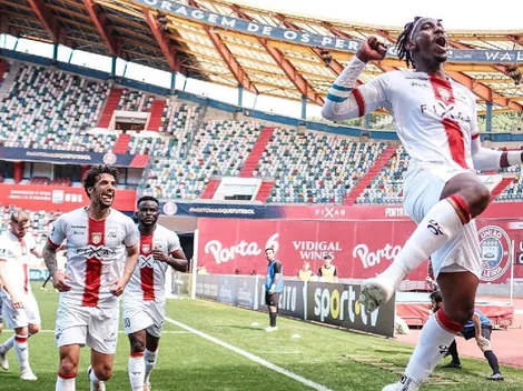 Bryan Róchez marcó un triplete con el Leira de Portugal (VIDEO)