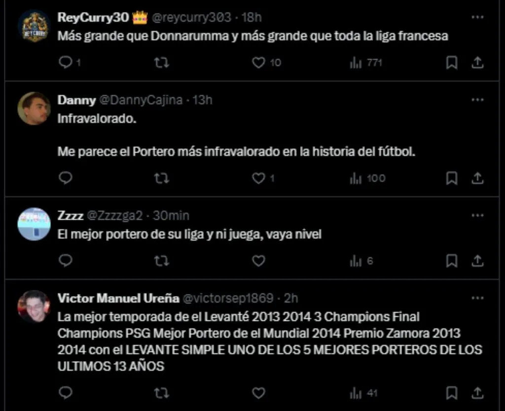 Respuestas del tweet de la Ligue 1. (Foto: X)