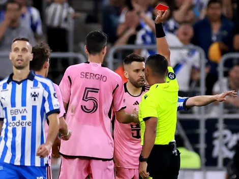 Los números del árbitro salvadoreño Iván Barton en el Monterrey vs Inter Miami